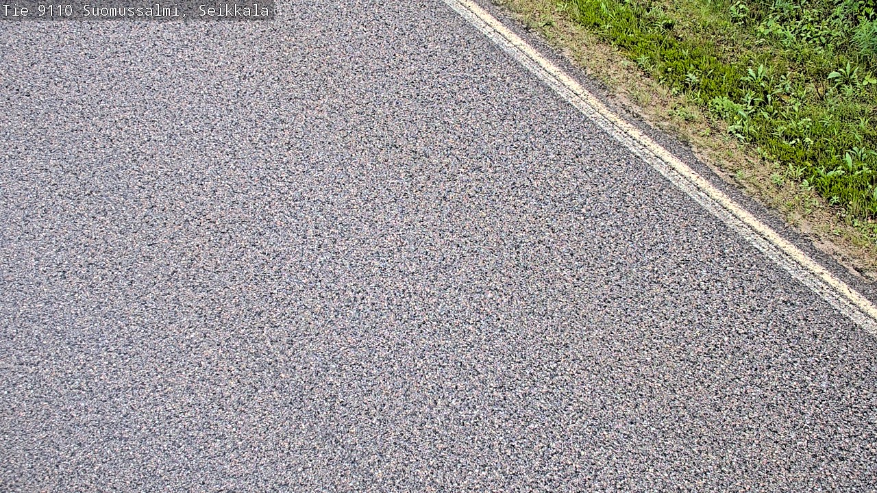 Weather Camera Image Road 9110 Suomussalmi, Seikkala, Suomussalmi, Kainuu