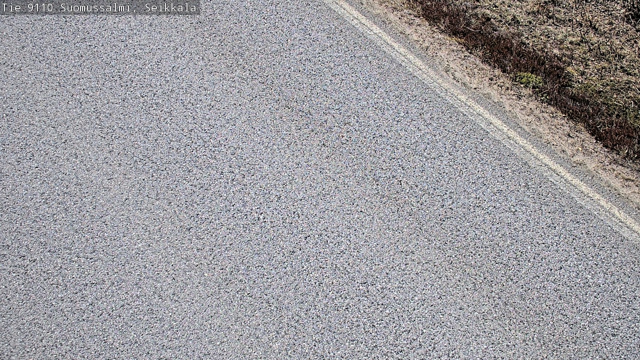 Weather Camera Image Road 9110 Suomussalmi, Seikkala, Suomussalmi, Kainuu