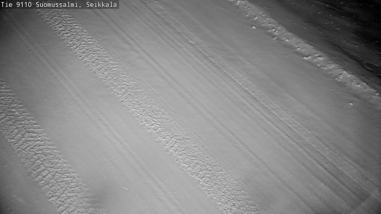 Weather Camera Image Road 9110 Suomussalmi, Seikkala, Suomussalmi, Kainuu