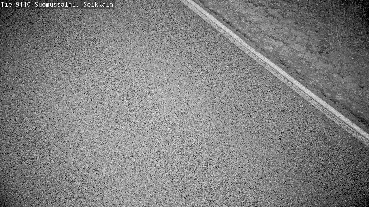 Weather Camera Image Road 9110 Suomussalmi, Seikkala, Suomussalmi, Kainuu