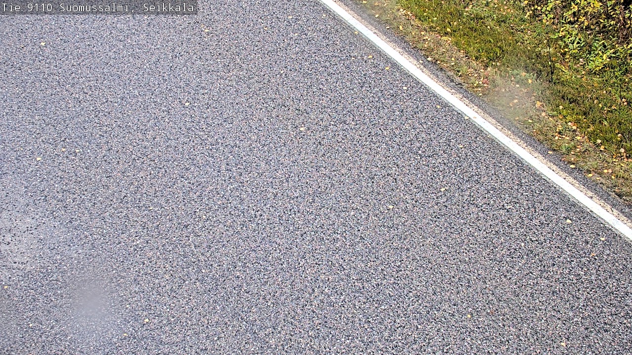 Weather Camera Image Road 9110 Suomussalmi, Seikkala, Suomussalmi, Kainuu