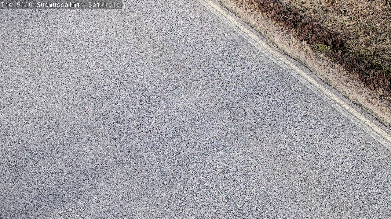 Weather Camera Image Road 9110 Suomussalmi, Seikkala, Suomussalmi, Kainuu
