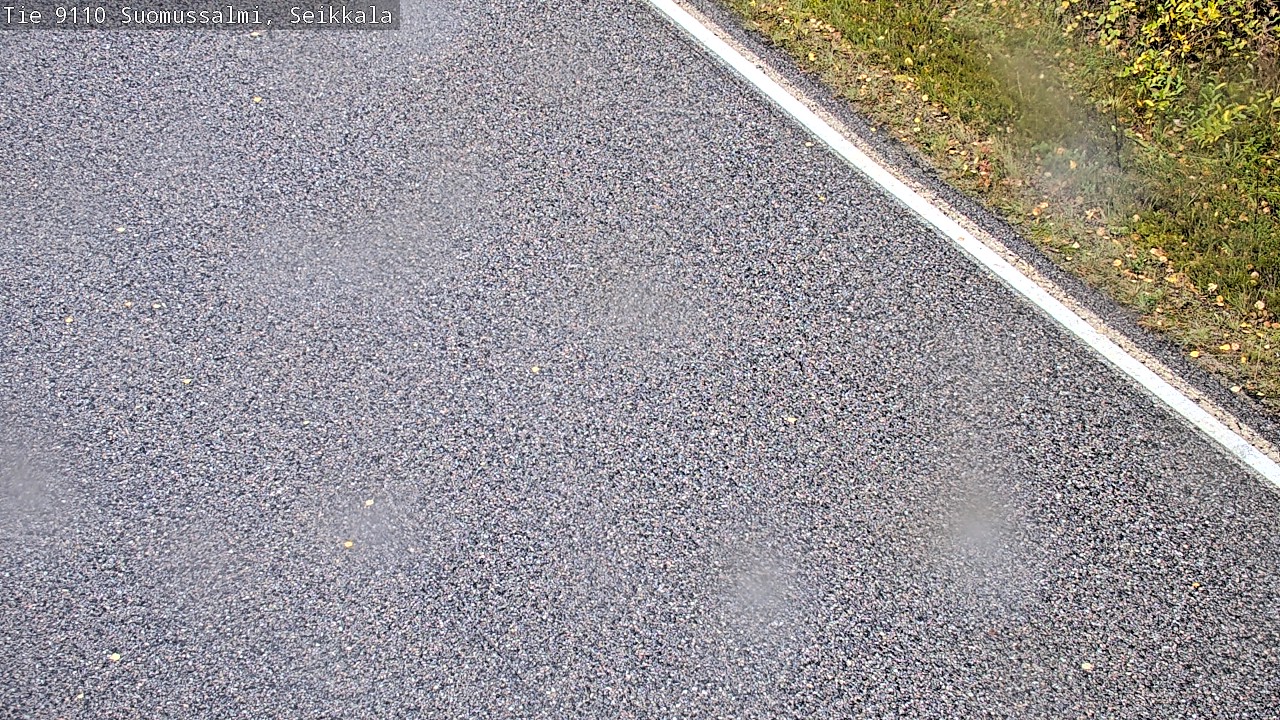Weather Camera Image Road 9110 Suomussalmi, Seikkala, Suomussalmi, Kainuu