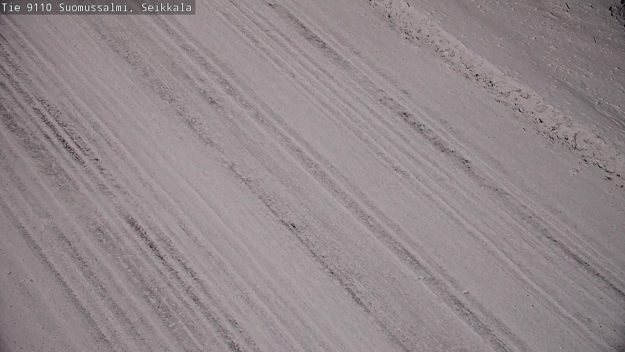 Weather Camera Image Road 9110 Suomussalmi, Seikkala, Suomussalmi, Kainuu