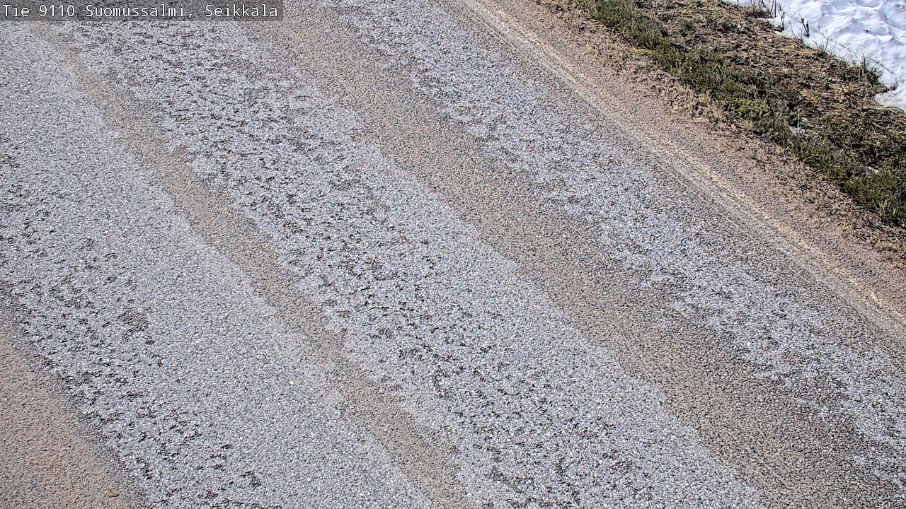 Weather Camera Image Road 9110 Suomussalmi, Seikkala, Suomussalmi, Kainuu