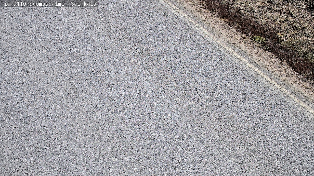 Weather Camera Image Road 9110 Suomussalmi, Seikkala, Suomussalmi, Kainuu