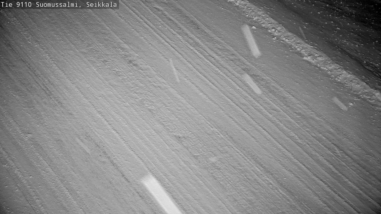 Weather Camera Image Road 9110 Suomussalmi, Seikkala, Suomussalmi, Kainuu