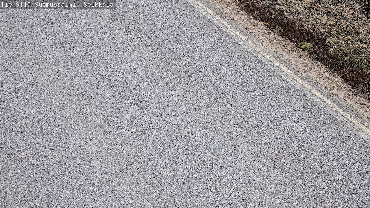 Weather Camera Image Väg 9110 Suomussalmi, Seikkala, Suomussalmi, Kainuu