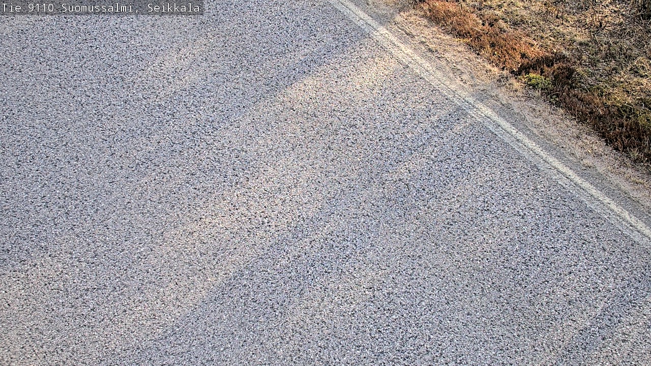 Weather Camera Image Road 9110 Suomussalmi, Seikkala, Suomussalmi, Kainuu