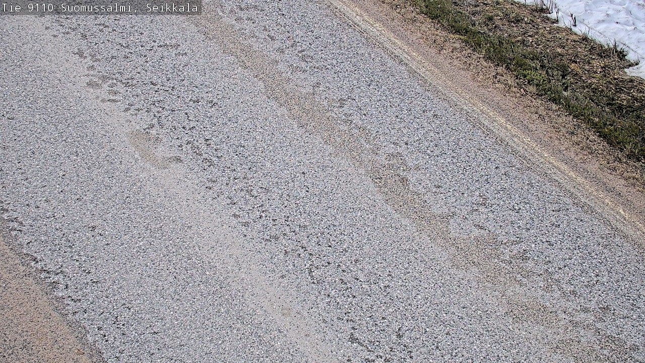 Weather Camera Image Road 9110 Suomussalmi, Seikkala, Suomussalmi, Kainuu