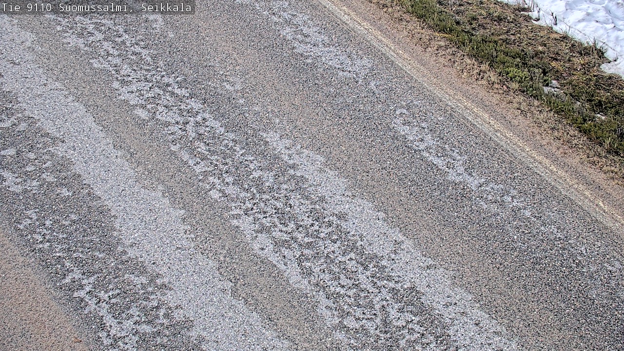 Weather Camera Image Road 9110 Suomussalmi, Seikkala, Suomussalmi, Kainuu