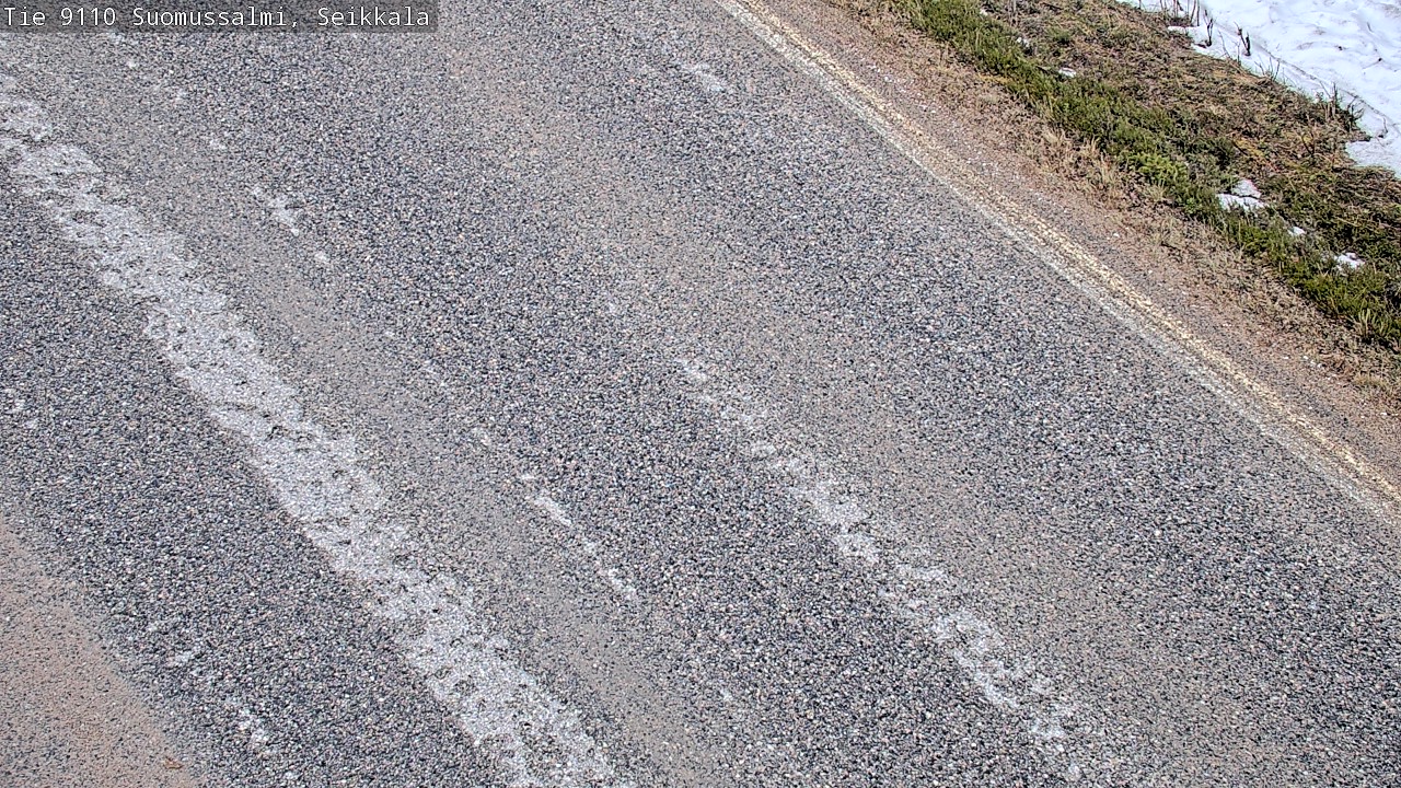 Weather Camera Image Road 9110 Suomussalmi, Seikkala, Suomussalmi, Kainuu
