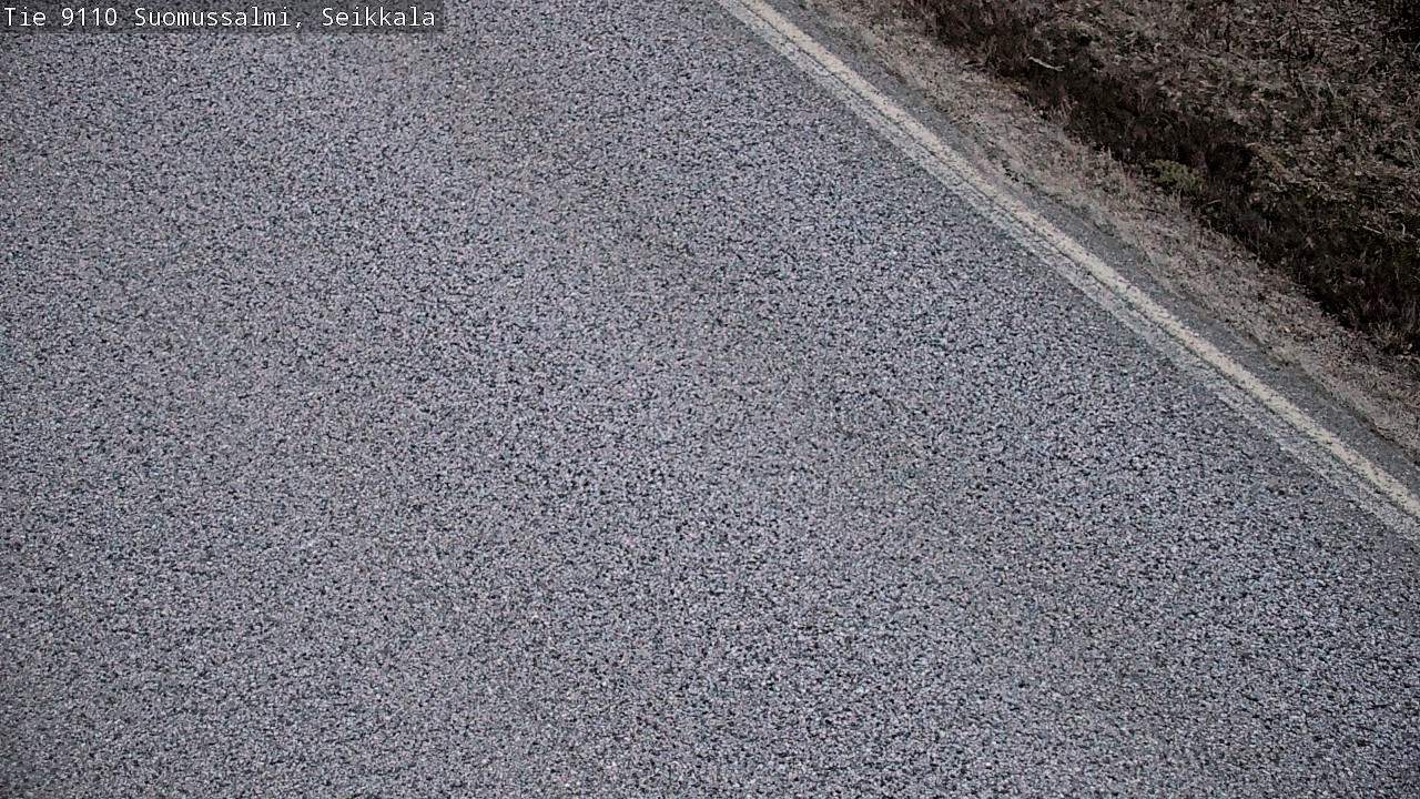 Weather Camera Image Road 9110 Suomussalmi, Seikkala, Suomussalmi, Kainuu