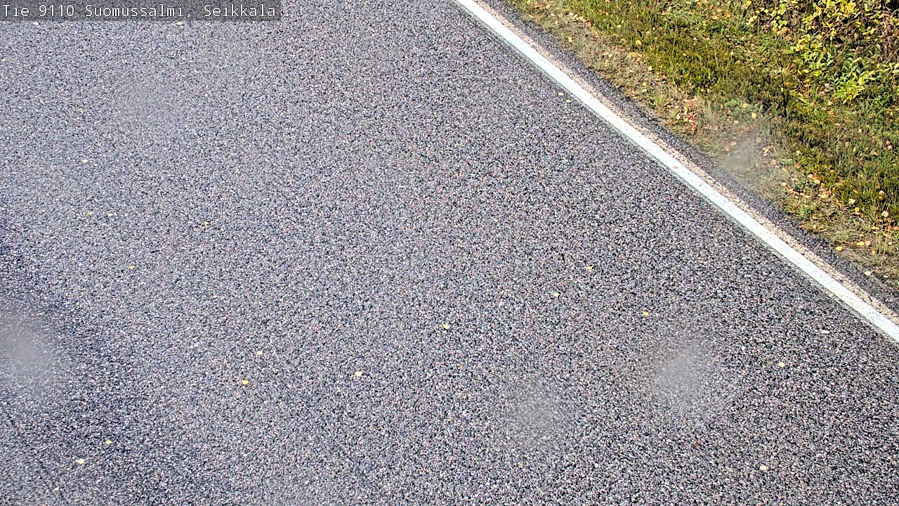 Weather Camera Image Road 9110 Suomussalmi, Seikkala, Suomussalmi, Kainuu