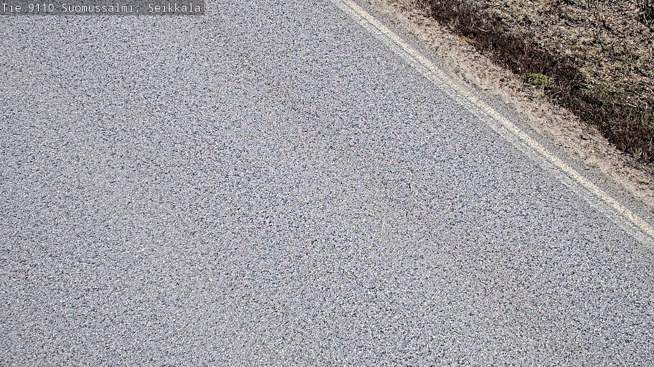 Weather Camera Image Road 9110 Suomussalmi, Seikkala, Suomussalmi, Kainuu