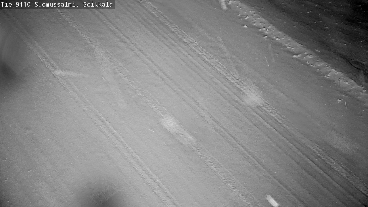 Weather Camera Image Road 9110 Suomussalmi, Seikkala, Suomussalmi, Kainuu