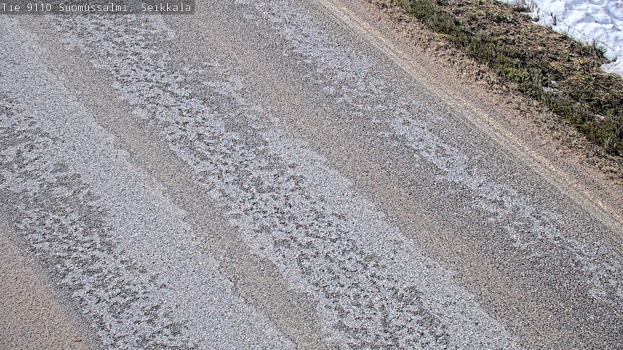 Weather Camera Image Road 9110 Suomussalmi, Seikkala, Suomussalmi, Kainuu