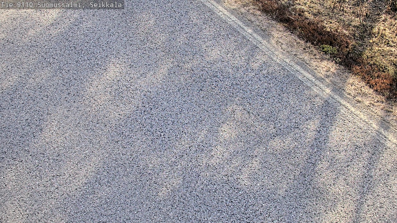 Weather Camera Image Road 9110 Suomussalmi, Seikkala, Suomussalmi, Kainuu