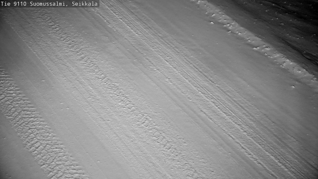Weather Camera Image Road 9110 Suomussalmi, Seikkala, Suomussalmi, Kainuu