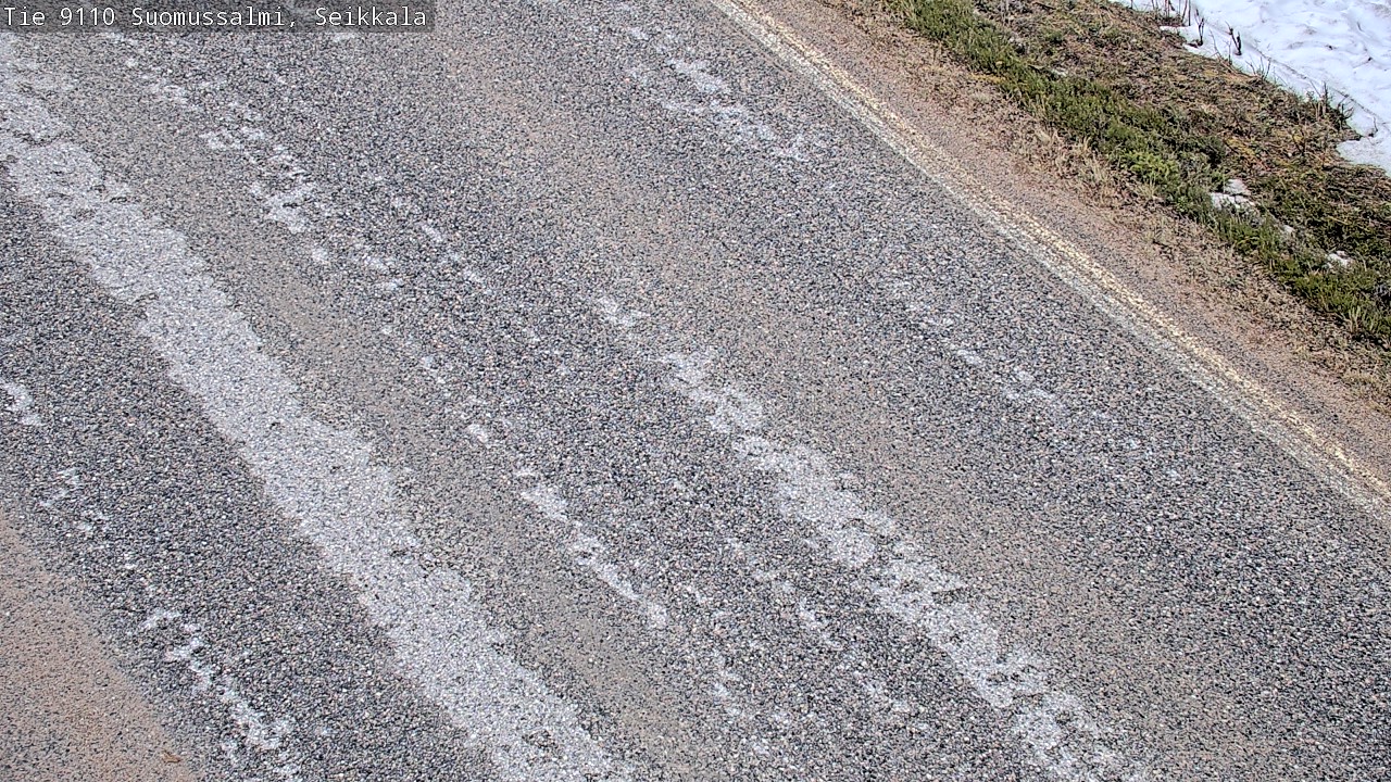 Weather Camera Image Road 9110 Suomussalmi, Seikkala, Suomussalmi, Kainuu