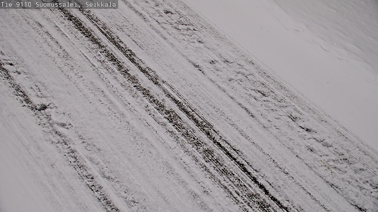 Weather Camera Image Road 9110 Suomussalmi, Seikkala, Suomussalmi, Kainuu