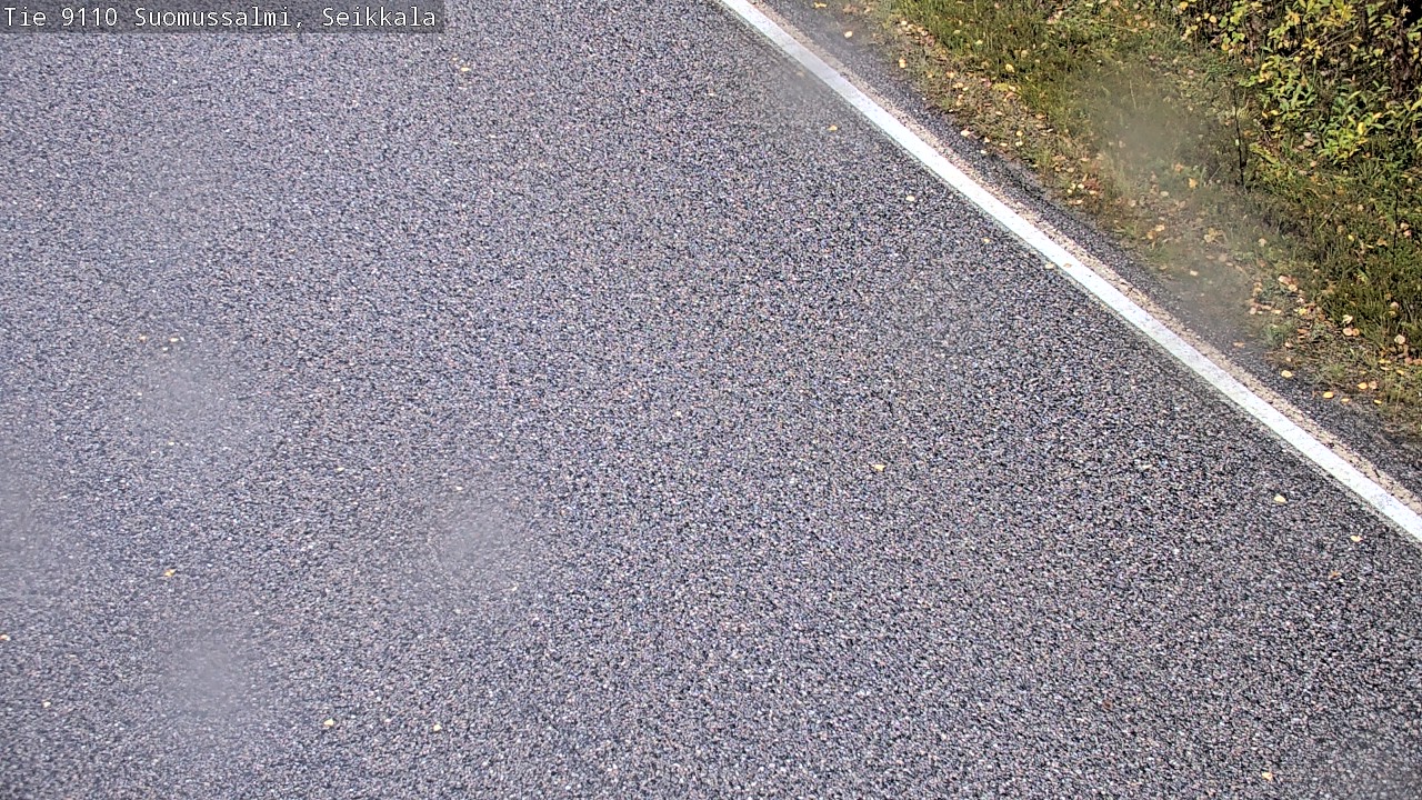 Weather Camera Image Road 9110 Suomussalmi, Seikkala, Suomussalmi, Kainuu