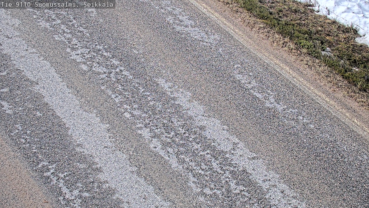 Weather Camera Image Road 9110 Suomussalmi, Seikkala, Suomussalmi, Kainuu