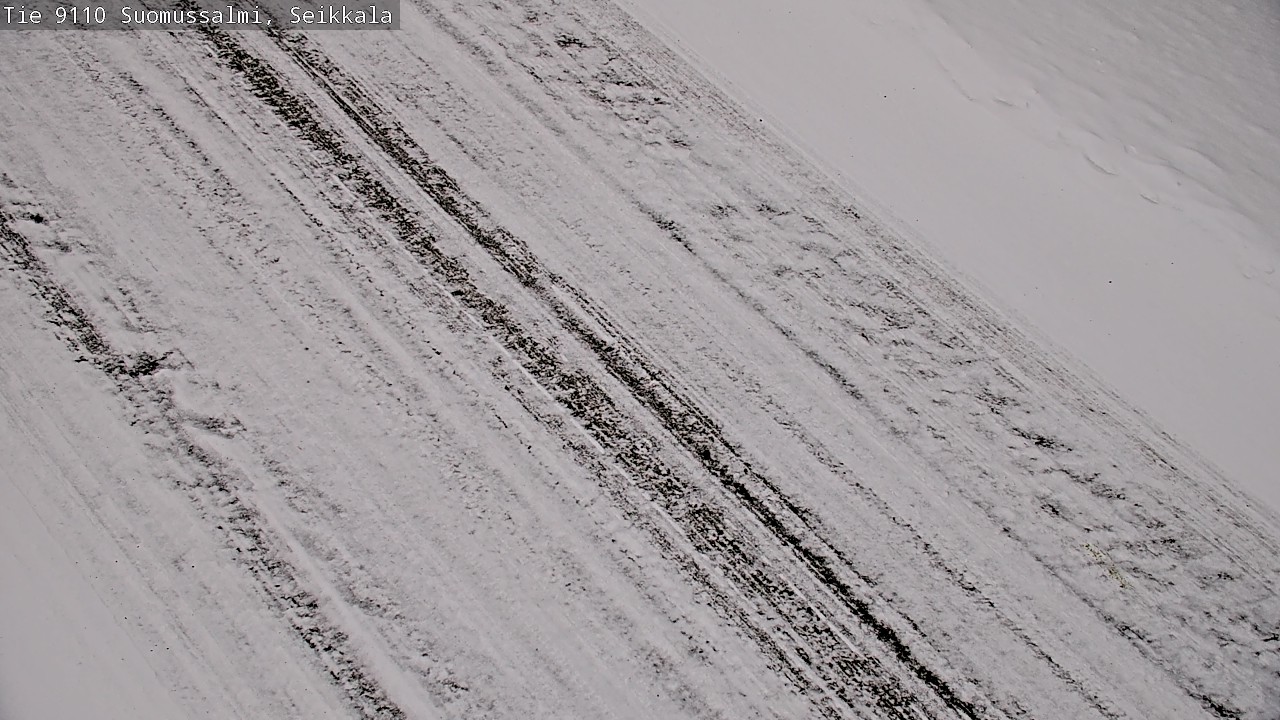 Weather Camera Image Road 9110 Suomussalmi, Seikkala, Suomussalmi, Kainuu