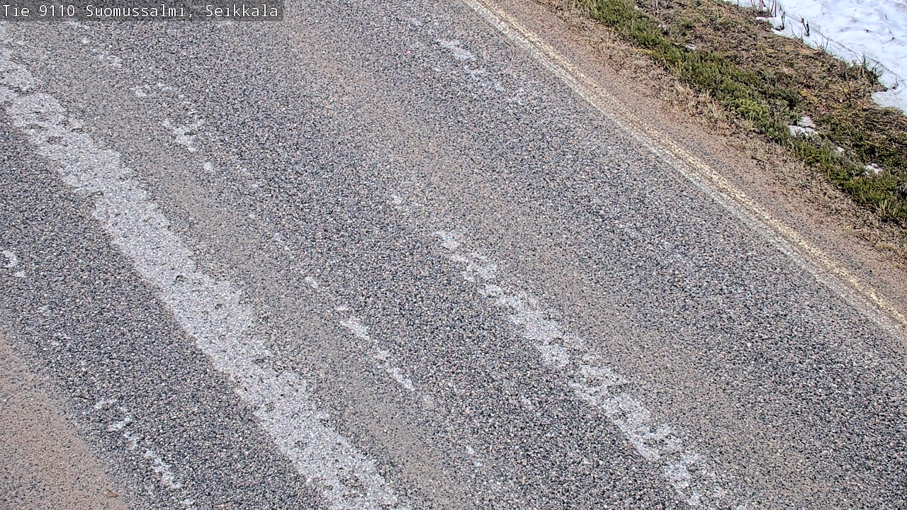 Weather Camera Image Road 9110 Suomussalmi, Seikkala, Suomussalmi, Kainuu