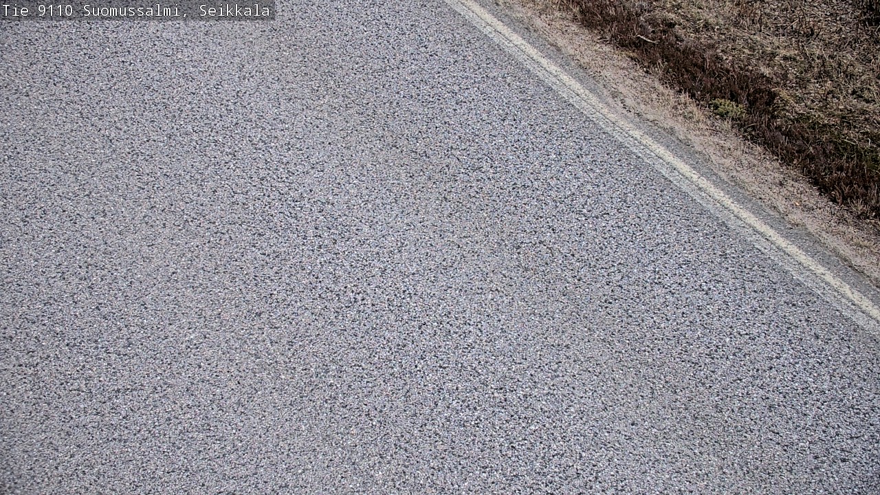 Weather Camera Image Road 9110 Suomussalmi, Seikkala, Suomussalmi, Kainuu