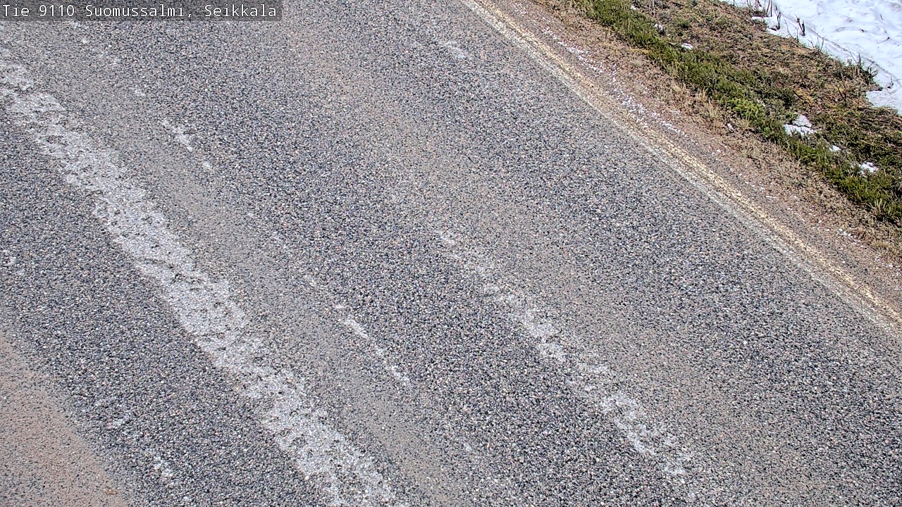 Weather Camera Image Road 9110 Suomussalmi, Seikkala, Suomussalmi, Kainuu