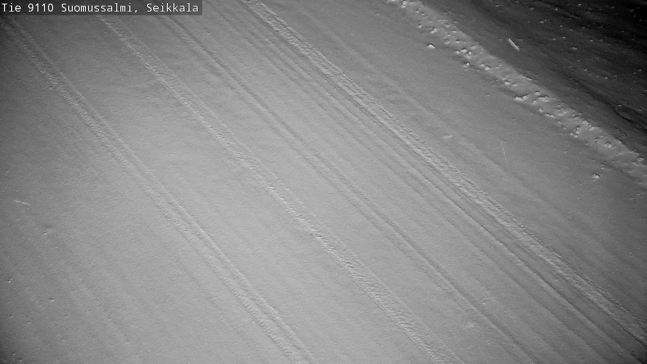 Weather Camera Image Road 9110 Suomussalmi, Seikkala, Suomussalmi, Kainuu