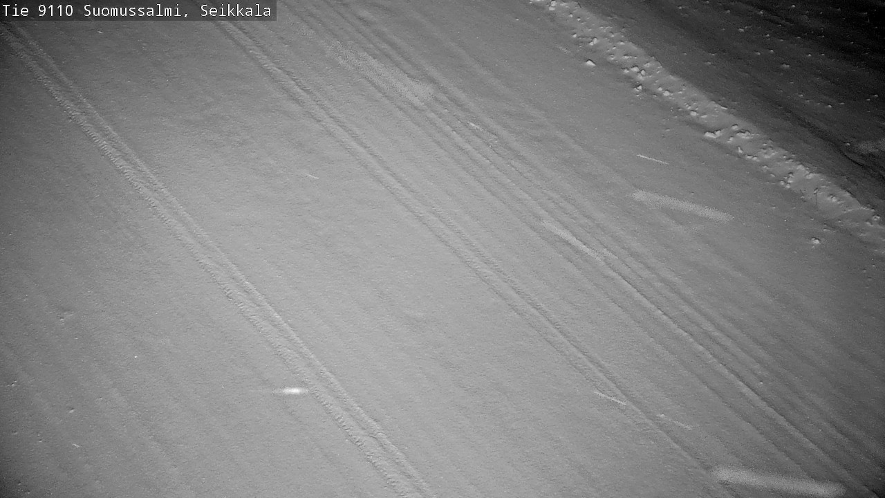 Weather Camera Image Road 9110 Suomussalmi, Seikkala, Suomussalmi, Kainuu