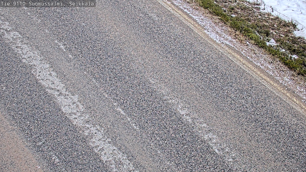 Weather Camera Image Road 9110 Suomussalmi, Seikkala, Suomussalmi, Kainuu