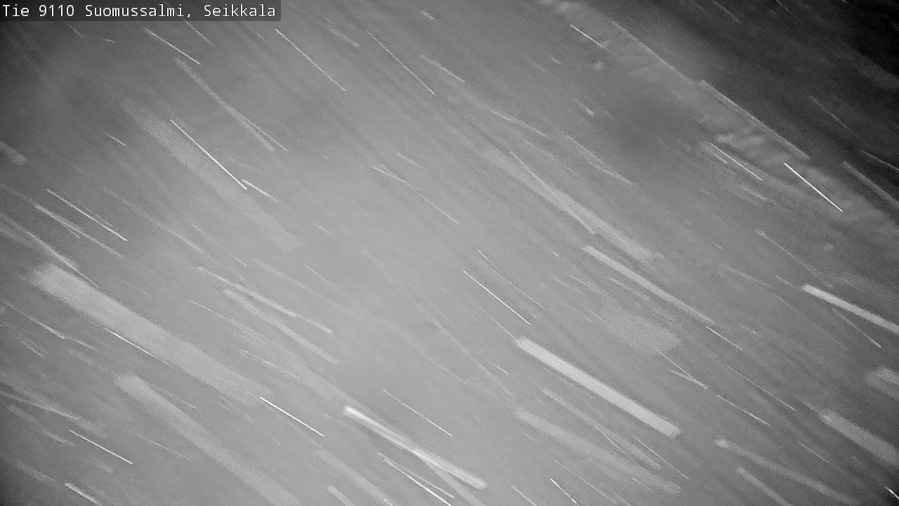 Weather Camera Image Road 9110 Suomussalmi, Seikkala, Suomussalmi, Kainuu