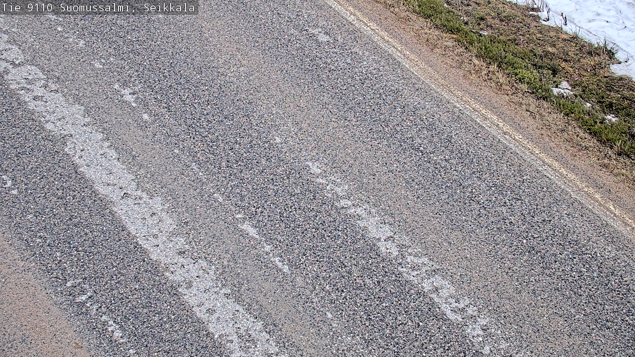 Weather Camera Image Road 9110 Suomussalmi, Seikkala, Suomussalmi, Kainuu
