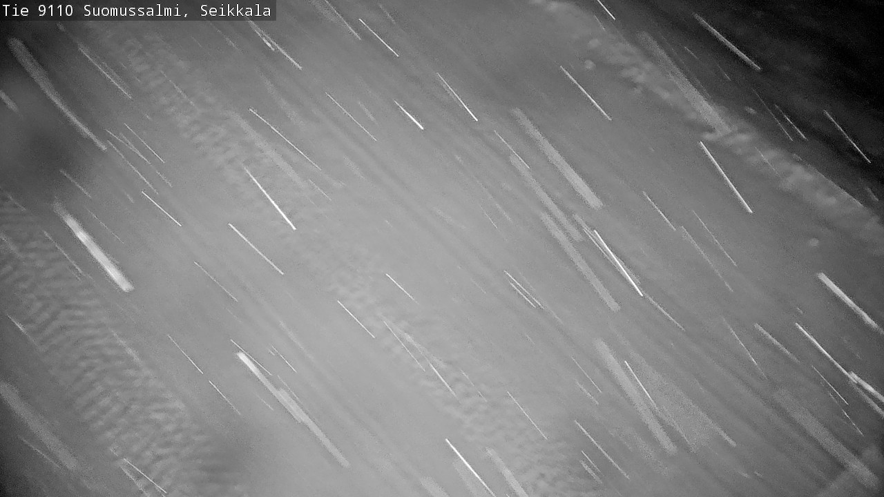 Weather Camera Image Road 9110 Suomussalmi, Seikkala, Suomussalmi, Kainuu