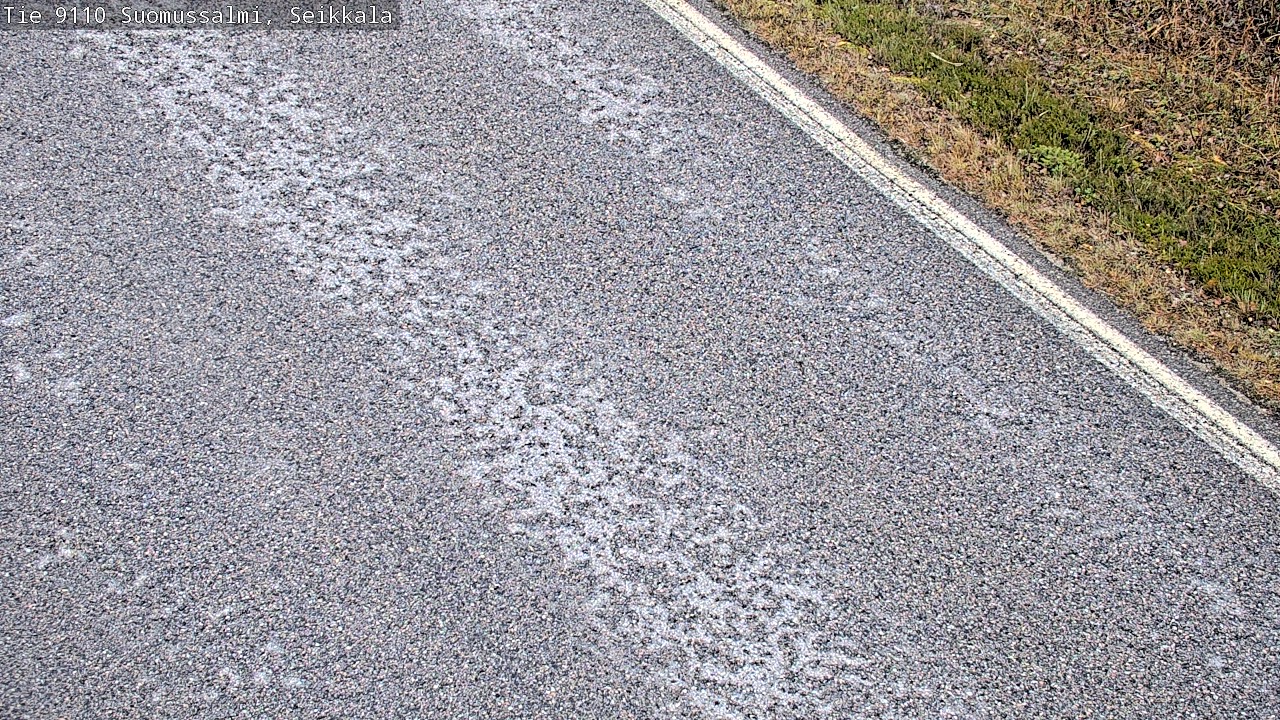 Weather Camera Image Väg 9110 Suomussalmi, Seikkala, Suomussalmi, Kainuu
