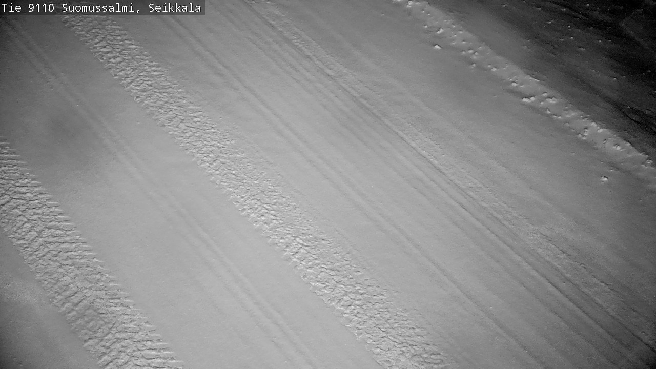 Weather Camera Image Road 9110 Suomussalmi, Seikkala, Suomussalmi, Kainuu