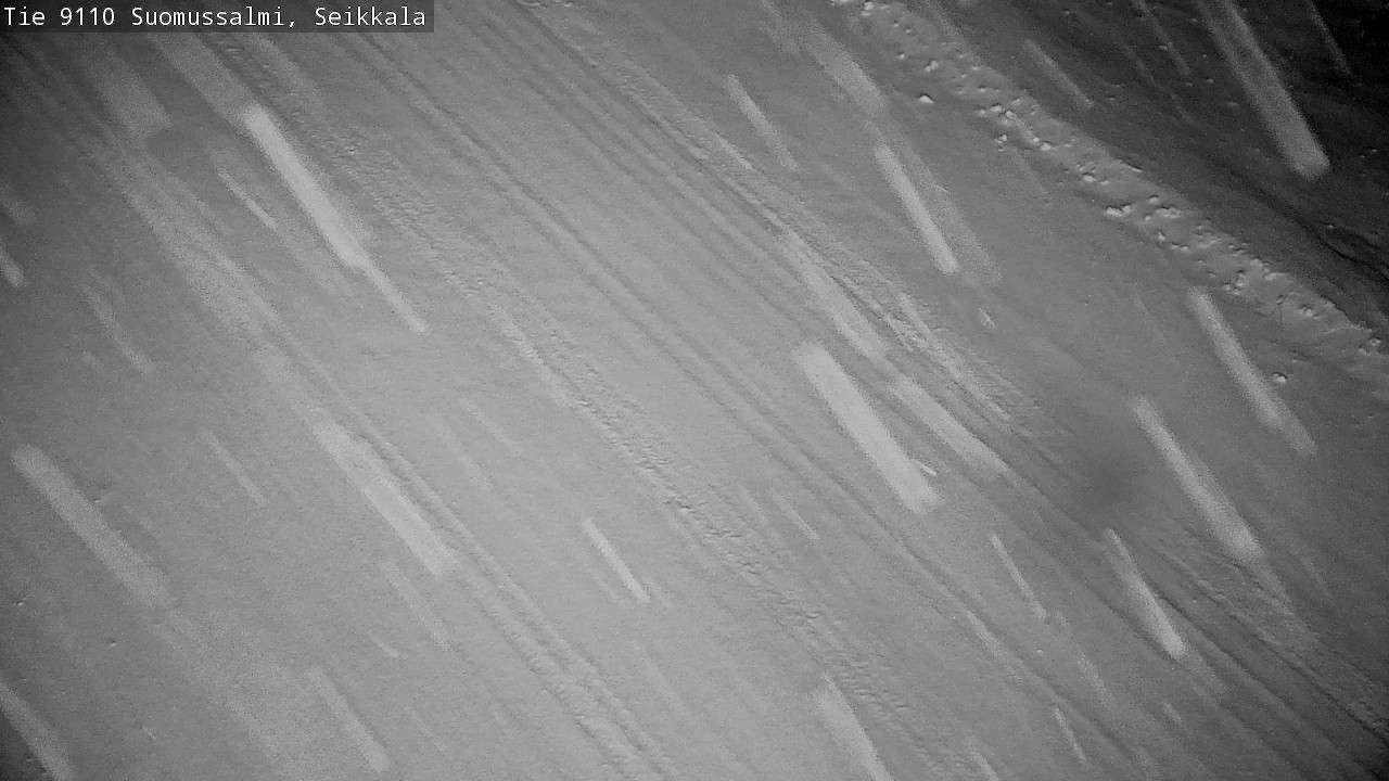 Weather Camera Image Road 9110 Suomussalmi, Seikkala, Suomussalmi, Kainuu