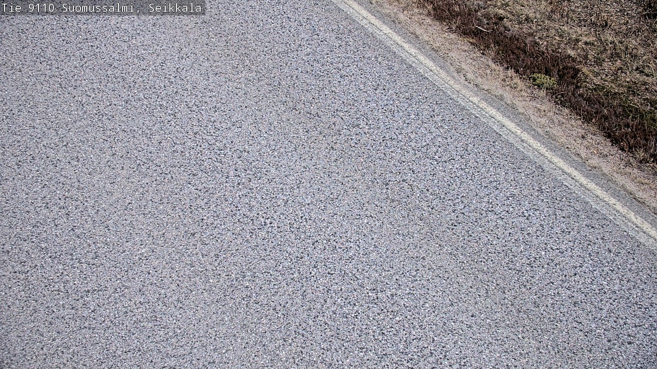 Weather Camera Image Road 9110 Suomussalmi, Seikkala, Suomussalmi, Kainuu