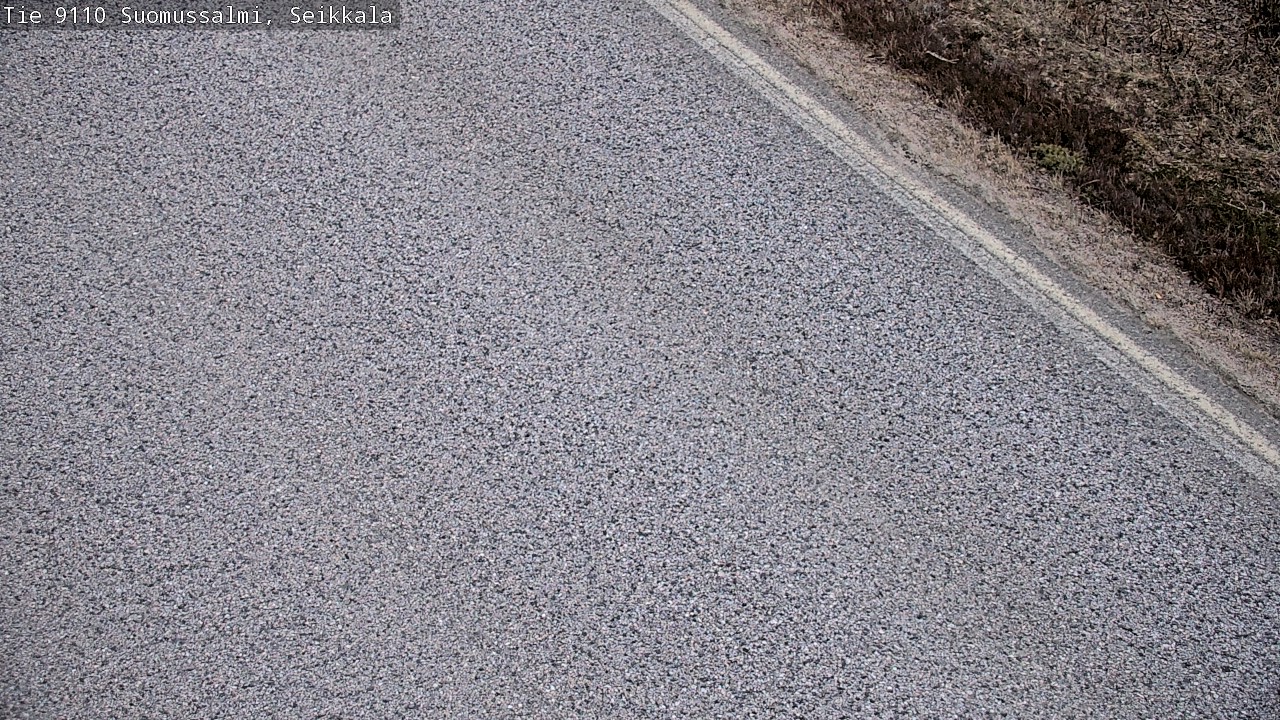 Weather Camera Image Road 9110 Suomussalmi, Seikkala, Suomussalmi, Kainuu