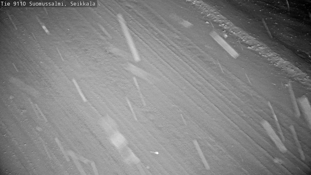 Weather Camera Image Road 9110 Suomussalmi, Seikkala, Suomussalmi, Kainuu