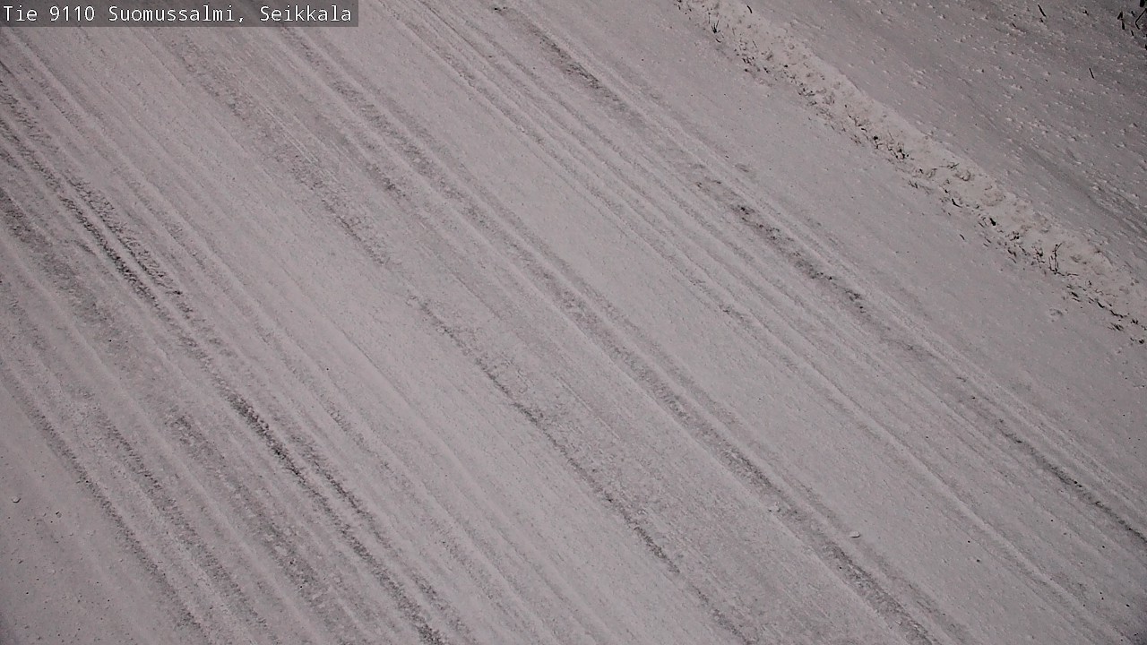 Weather Camera Image Road 9110 Suomussalmi, Seikkala, Suomussalmi, Kainuu