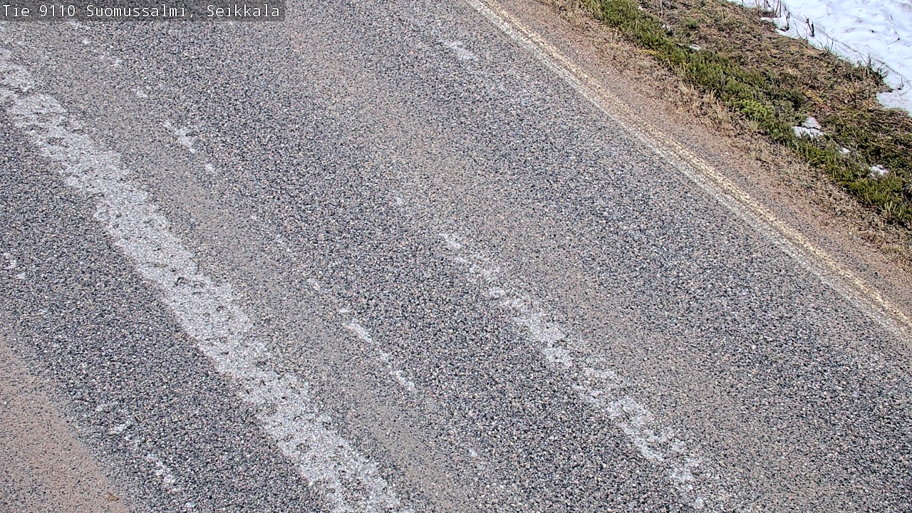 Weather Camera Image Road 9110 Suomussalmi, Seikkala, Suomussalmi, Kainuu