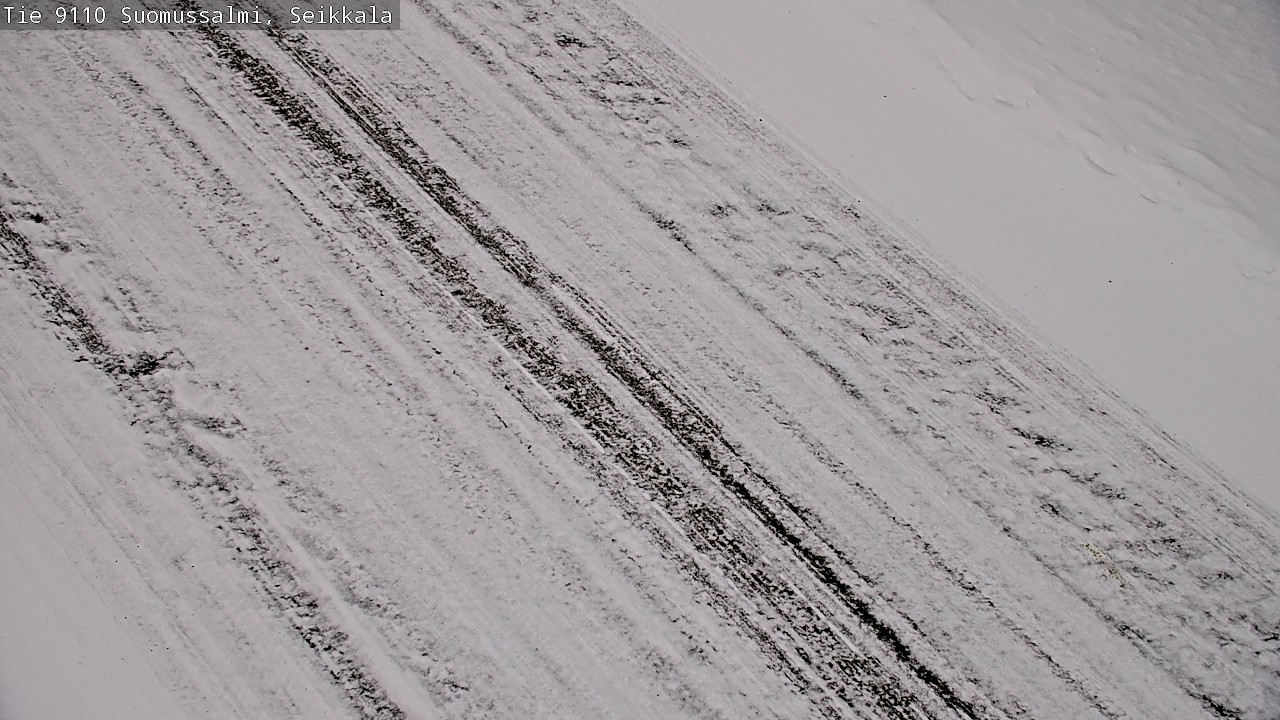 Weather Camera Image Road 9110 Suomussalmi, Seikkala, Suomussalmi, Kainuu
