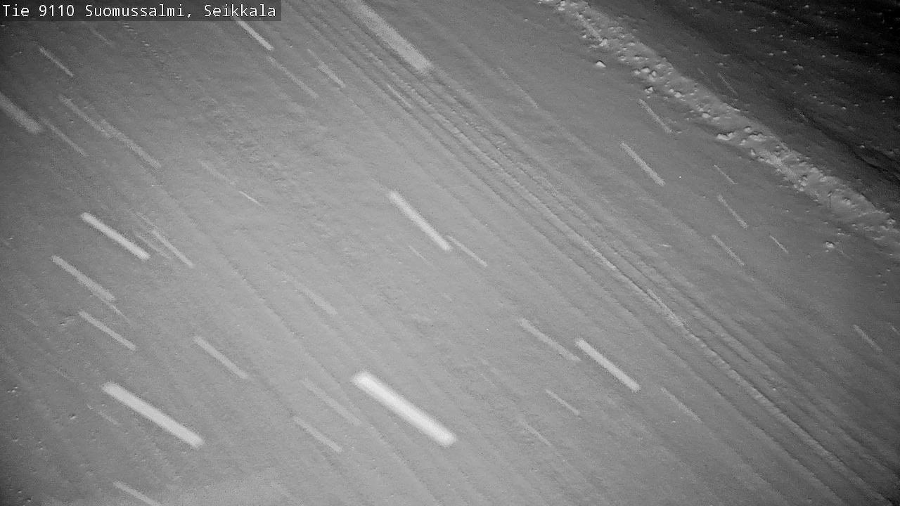 Weather Camera Image Road 9110 Suomussalmi, Seikkala, Suomussalmi, Kainuu