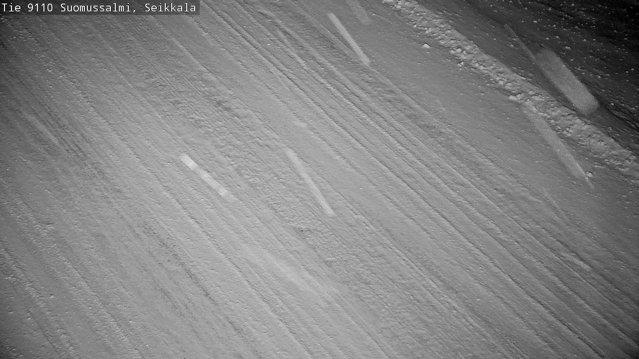 Weather Camera Image Road 9110 Suomussalmi, Seikkala, Suomussalmi, Kainuu