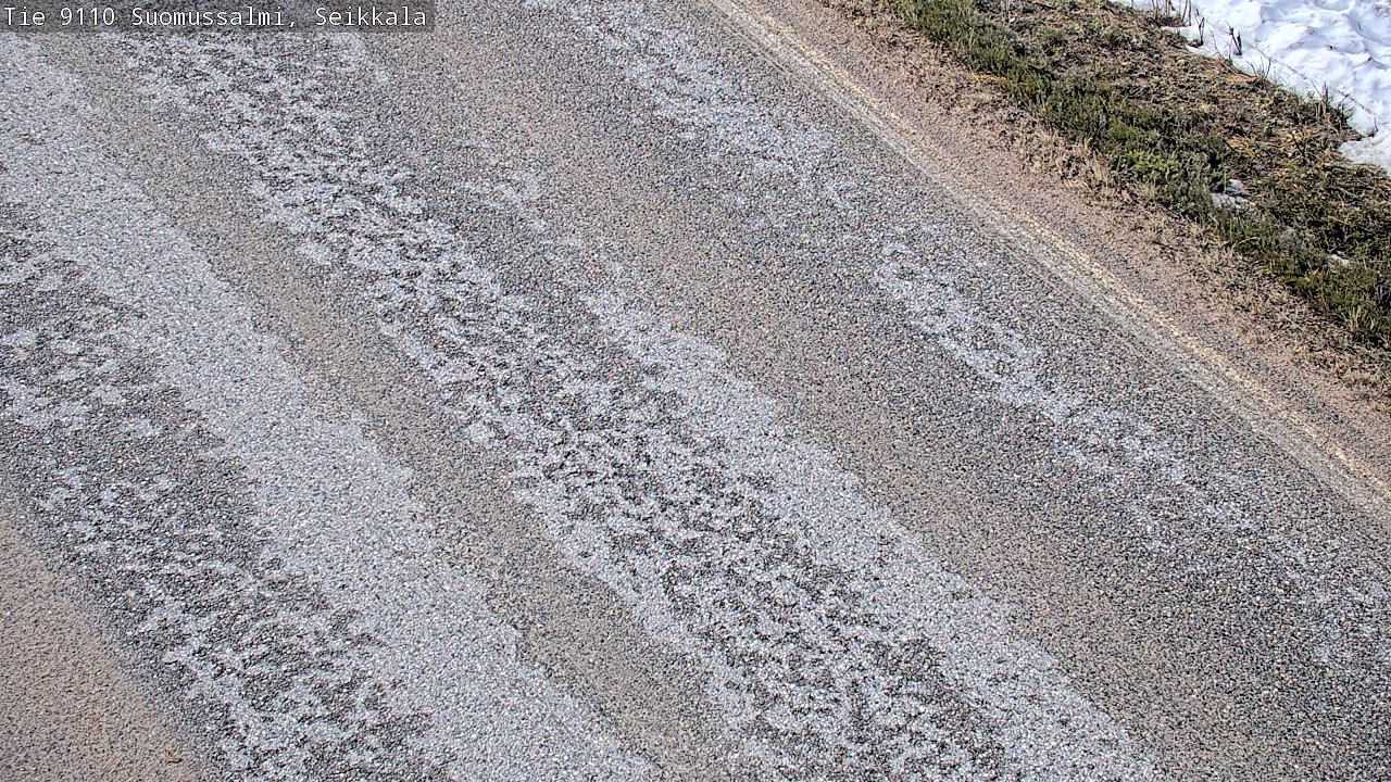 Weather Camera Image Road 9110 Suomussalmi, Seikkala, Suomussalmi, Kainuu