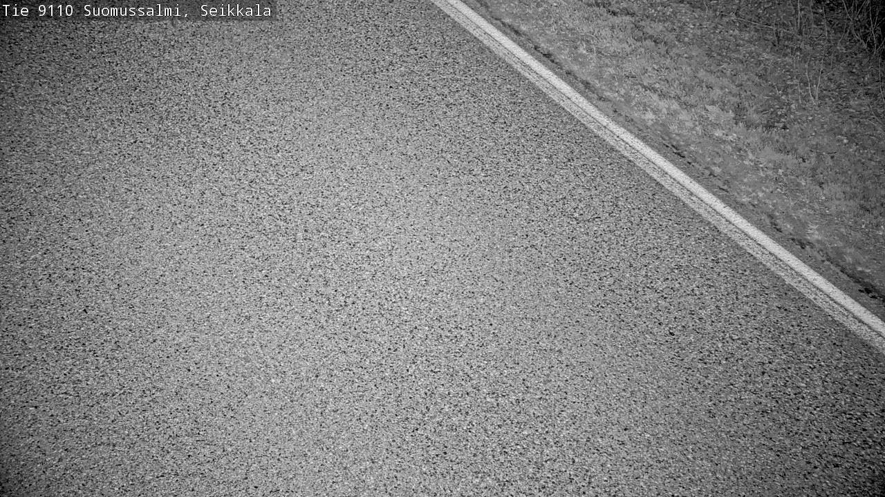 Weather Camera Image Road 9110 Suomussalmi, Seikkala, Suomussalmi, Kainuu
